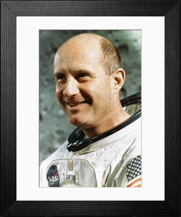 Framed Print : Portrait of Thomas P. Stafford Framed Print : Portrait of Thomas P. Stafford