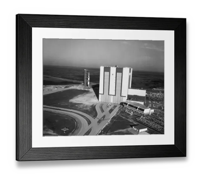 Framed Print : Kennedy Space Center and Apollo 10 Framed Print : Kennedy Space Center and Apollo 10