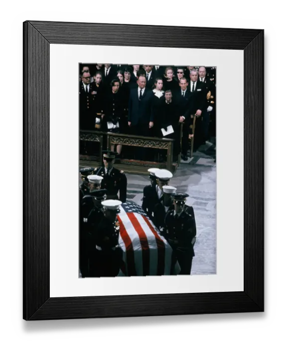 Framed Print : Servicemen Carrying Casket of Dwight Eisenhower Framed Print : Servicemen Carrying Casket of Dwight Eisenhower