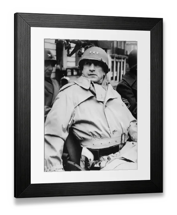 Framed Print : George C. Scott as Patton Framed Print : George C. Scott as Patton