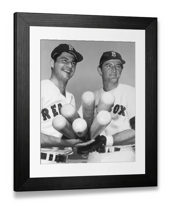 Framed Print : Carl Yastrzemski and Ken Harrelson Framed Print : Carl Yastrzemski and Ken Harrelson