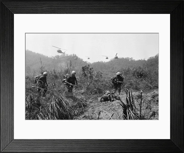 Framed Print : U.S Paratroopers Heading For Combat Zone Framed Print : U.S Paratroopers Heading For Combat Zone