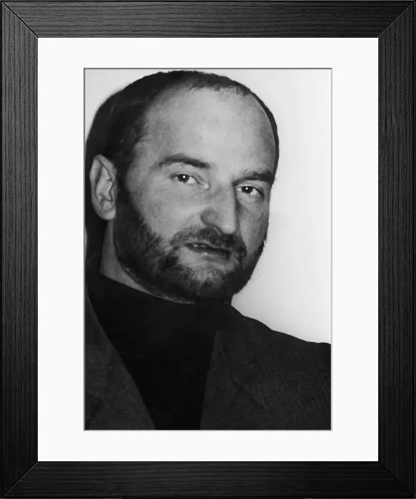 Framed Print : Polish Author Slawomir Mrozek Framed Print : Polish Author Slawomir Mrozek