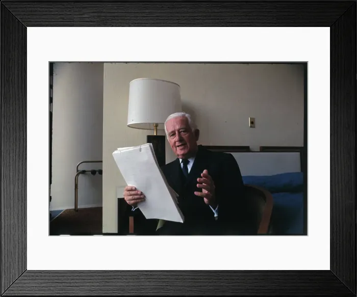 Framed Print : Portrait of Kenneth Keating Framed Print : Portrait of Kenneth Keating
