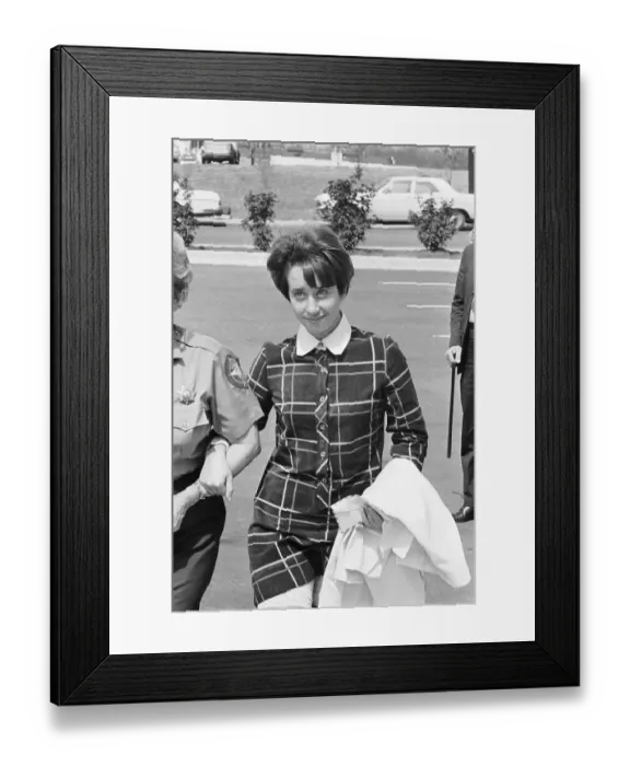Framed Print : Accused Kidnapper Ruth Eisemann Schier