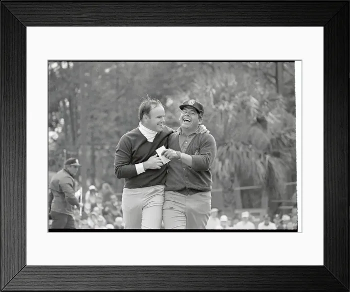 Framed Print : Golfers Jim Colbert and Lee Trevino Framed Print : Golfers Jim Colbert and Lee Trevino