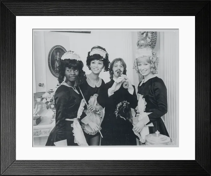 Framed Print : Ringo Starr and Girls in The Magic Christian Framed Print : Ringo Starr and Girls in The Magic Christian