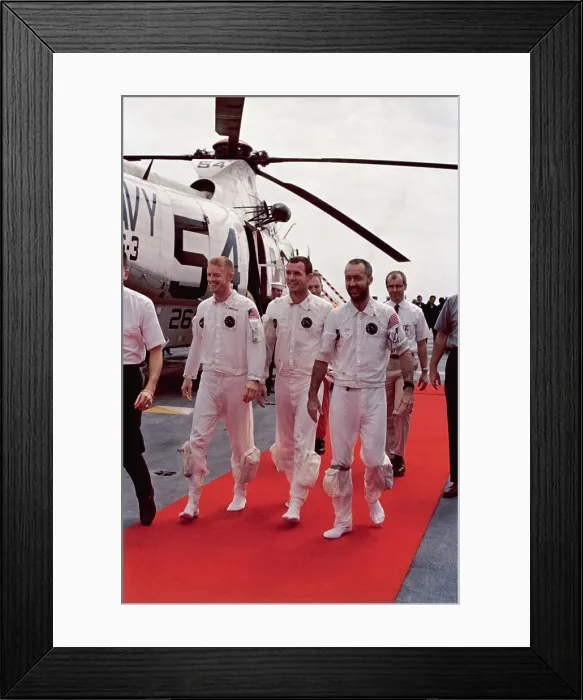 Framed Print : Apollo 9 Astronauts Framed Print : Apollo 9 Astronauts