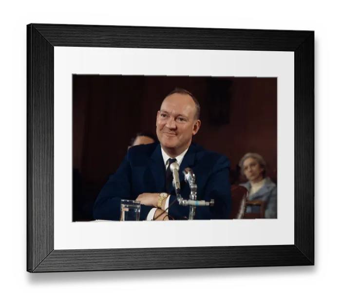 Framed Print : John Eisenhower Testifying to Become Ambassador Framed Print : John Eisenhower Testifying to Become Ambassador