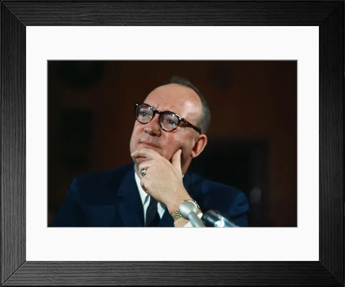 Framed Print : John Eisenhower Testifying to Become Ambassador Framed Print : John Eisenhower Testifying to Become Ambassador