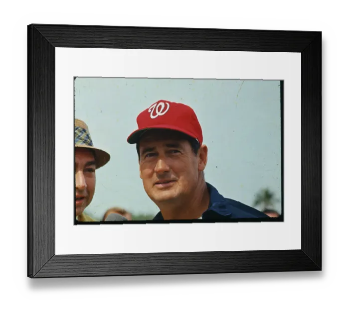Framed Print : Portrait of Ted Williams Framed Print : Portrait of Ted Williams