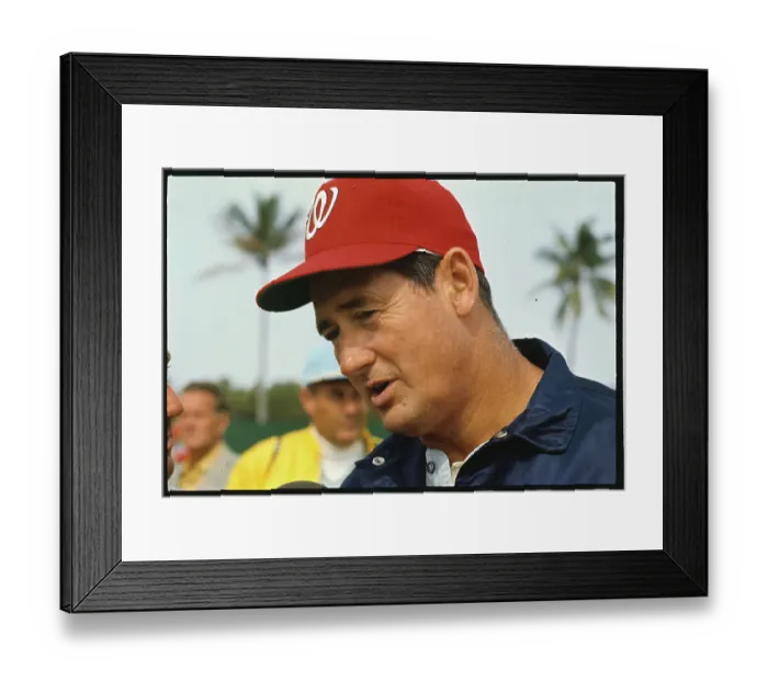 Framed Print : Portrait of Ted Williams Framed Print : Portrait of Ted Williams