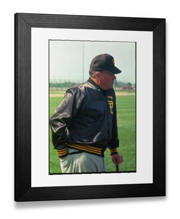 Framed Print : Duke Snider Leaning on Baseball Bat Framed Print : Duke Snider Leaning on Baseball Bat