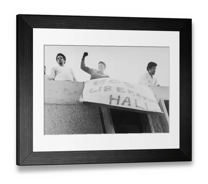Framed Print : Student Protest at Rutgers University Framed Print : Student Protest at Rutgers University