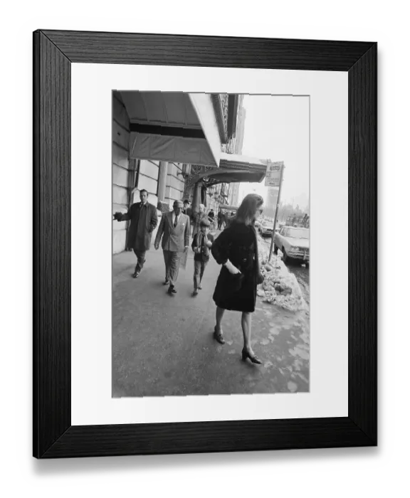 Framed Print : Jacqueline Onassis And Friends Framed Print : Jacqueline Onassis And Friends