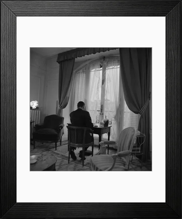 Framed Print : View of Suite in Ritz Hotel Framed Print : View of Suite in Ritz Hotel