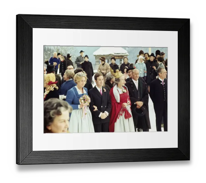 Framed Print : Wedding of Arndt von Bohlen and Princess Henriette von Auersperg Framed Print : Wedding of Arndt von Bohlen and Princess Henriette von Auersperg