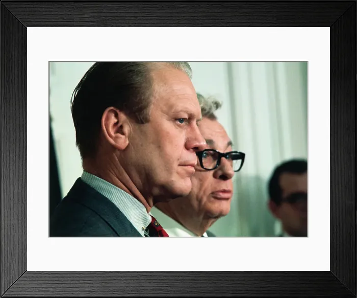 Framed Print : Portrait of Everett Dirksen and Gerald Ford Framed Print : Portrait of Everett Dirksen and Gerald Ford