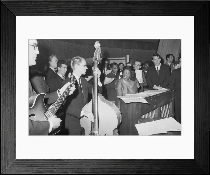 Framed Print : Mary Lou Williams Playing Organ with Trio and Chorus Framed Print : Mary Lou Williams Playing Organ with Trio and Chorus