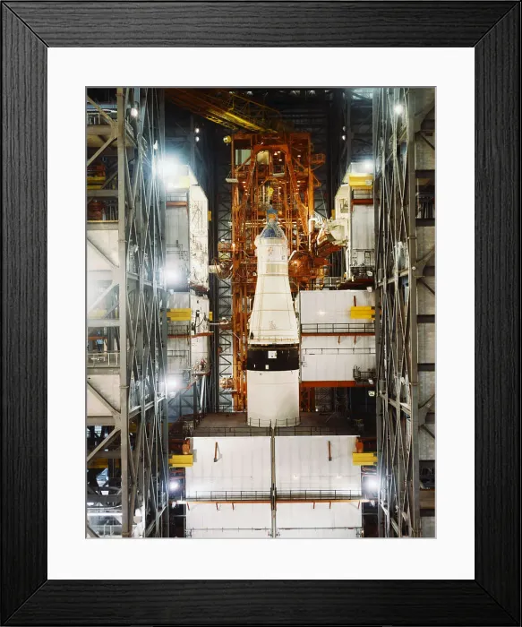 Framed Print : Apollo 10 and Saturn V Framed Print : Apollo 10 and Saturn V