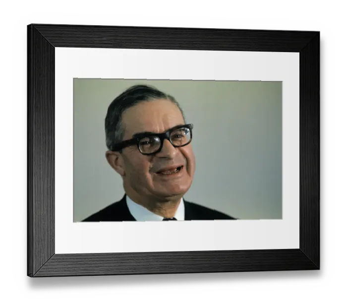 Framed Print : Common Market Commission President Jean Rey Framed Print : Common Market Commission President Jean Rey