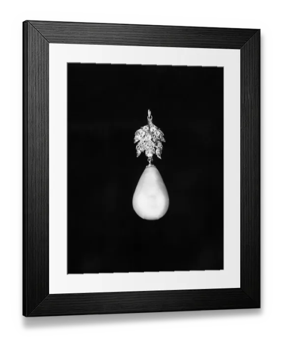 Framed Print : La Peregina, Famous Pearl Framed Print : La Peregina, Famous Pearl