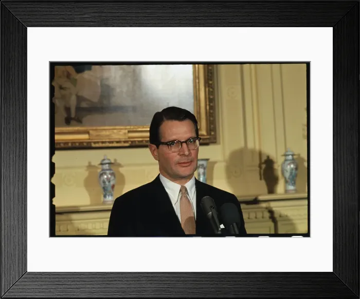 Framed Print : Portrait of Undersecretary of State Elliot Richardson Framed Print : Portrait of Undersecretary of State Elliot Richardson