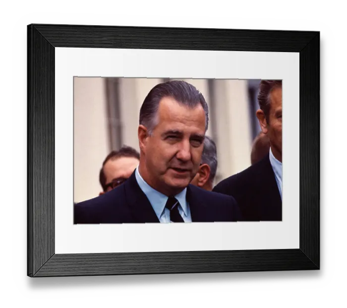Framed Print : Vice President Spiro Agnew and Mayor John Lindsay Framed Print : Vice President Spiro Agnew and Mayor John Lindsay