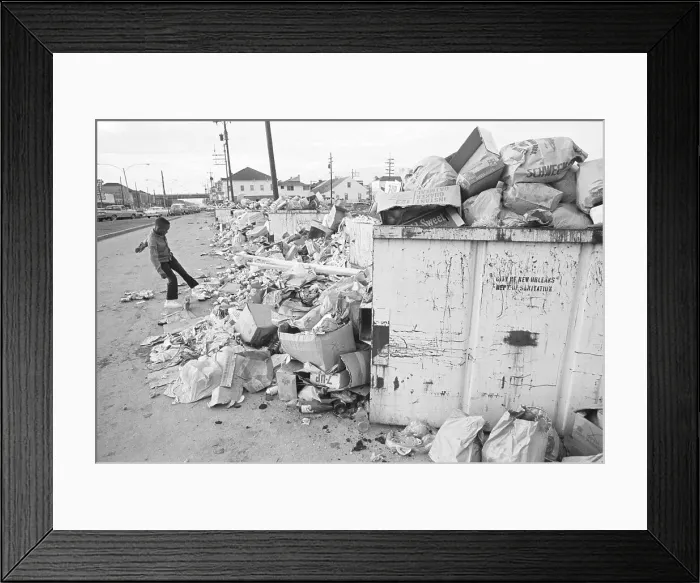 Framed Print : Boy Kicking Trash at Dumpsters Framed Print : Boy Kicking Trash at Dumpsters