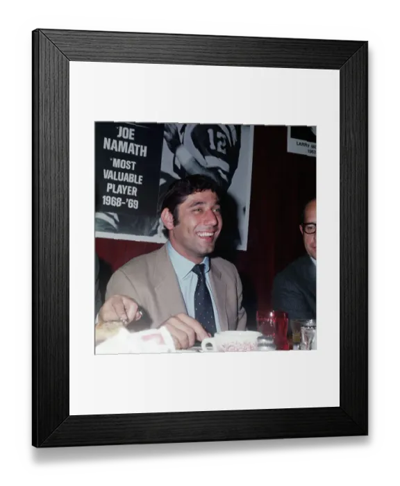 Framed Print : Joe Namath at City Hall Luncheon Framed Print : Joe Namath at City Hall Luncheon