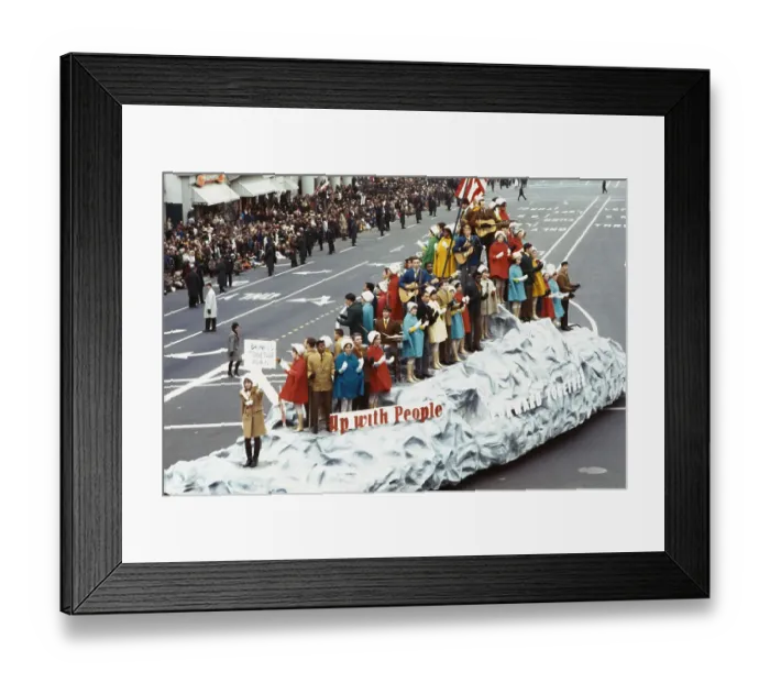 Framed Print : Richard Nixon Inaugural Parade Framed Print : Richard Nixon Inaugural Parade