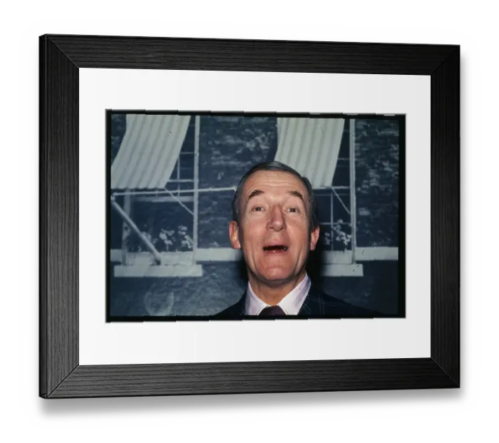 Framed Print : British Designer Hardy Amies Framed Print : British Designer Hardy Amies