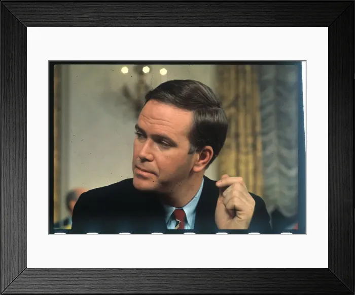 Framed Print : Robert Packwood with One Hand in Upward Position Framed Print : Robert Packwood with One Hand in Upward Position