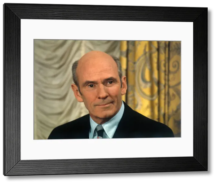 Framed Print : Portrait of Senator Alan Cranston Framed Print : Portrait of Senator Alan Cranston