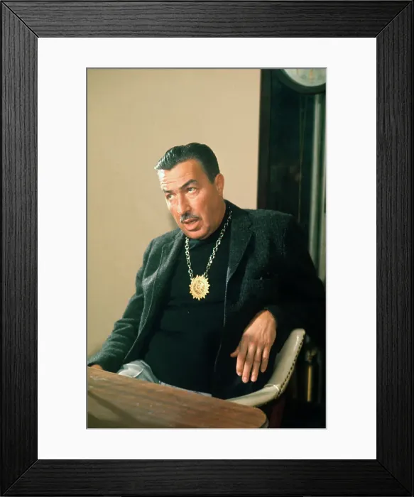 Framed Print : Adam Clayton Powell Sitting and Wearing Large Neck Medallion Framed Print : Adam Clayton Powell Sitting and Wearing Large Neck Medallion