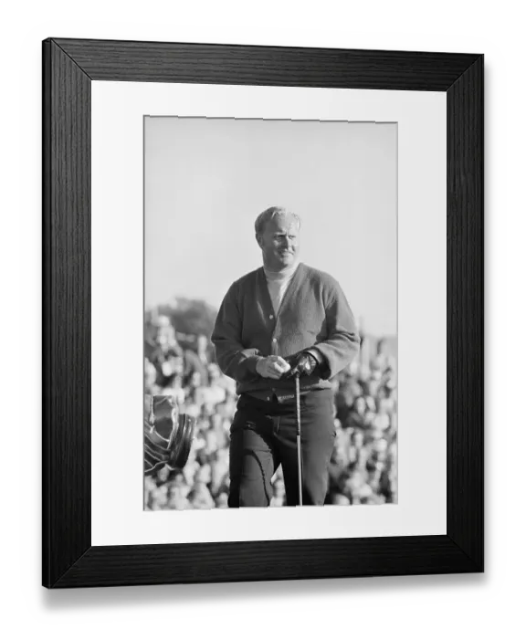 Framed Print : Golfer Jack Nicklaus Framed Print : Golfer Jack Nicklaus