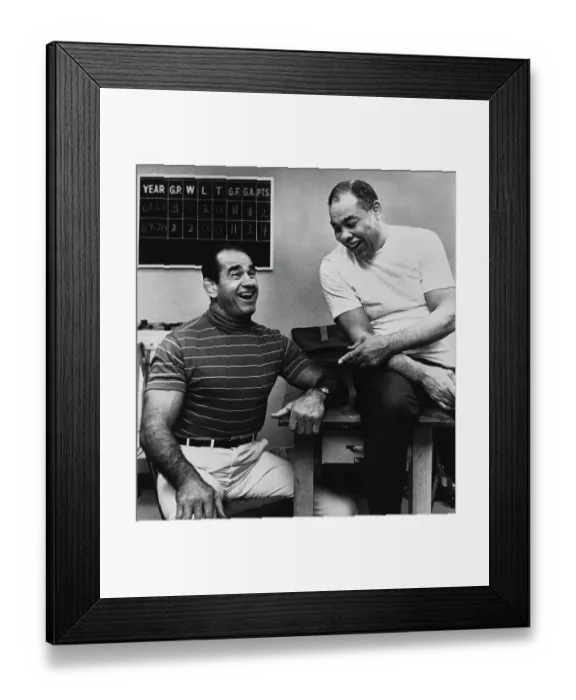 Framed Print : Lou Thesz And Joe Louis Framed Print : Lou Thesz And Joe Louis