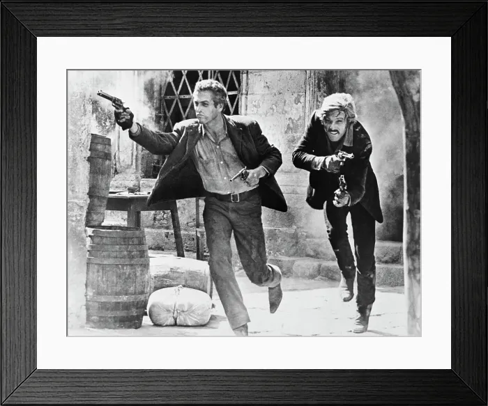 Framed Print : Paul Newman and Robert Redford in Butch Cassidy and the Sundance Kid Framed Print : Paul Newman and Robert Redford in Butch Cassidy and the Sundance Kid