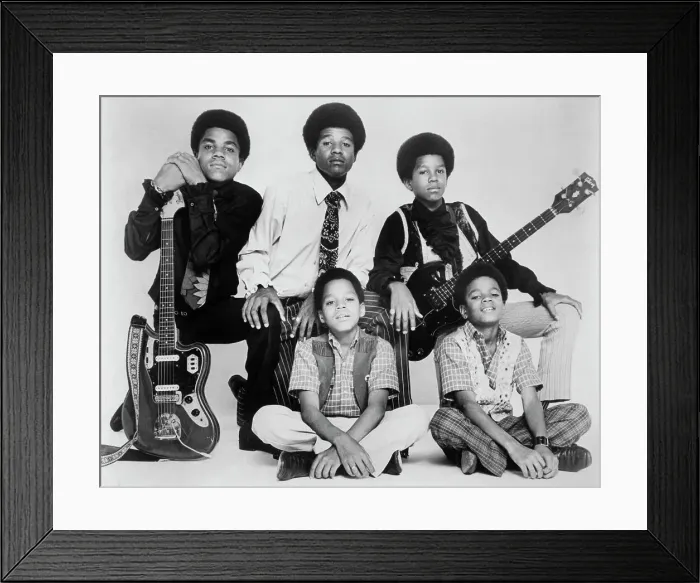 Framed Print : Jackson Five Singing Group 1969 Framed Print : Jackson Five Singing Group 1969