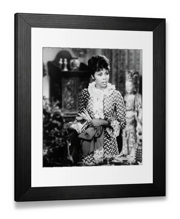 Framed Print : Actress Diahann Carroll Pausing on Set of Julia Framed Print : Actress Diahann Carroll Pausing on Set of Julia