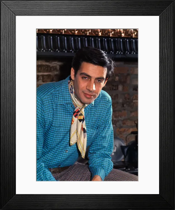 Framed Print : Portrait of Jerry Orbach Framed Print : Portrait of Jerry Orbach