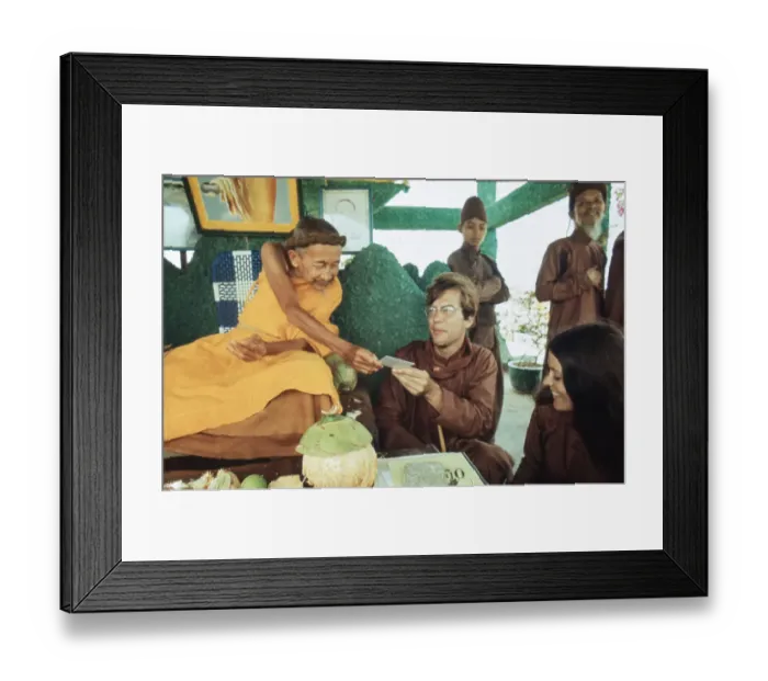 Framed Print : Nguyen Thanh Nam And John Steinbeck IV Look At Photograph Framed Print : Nguyen Thanh Nam And John Steinbeck IV Look At Photograph