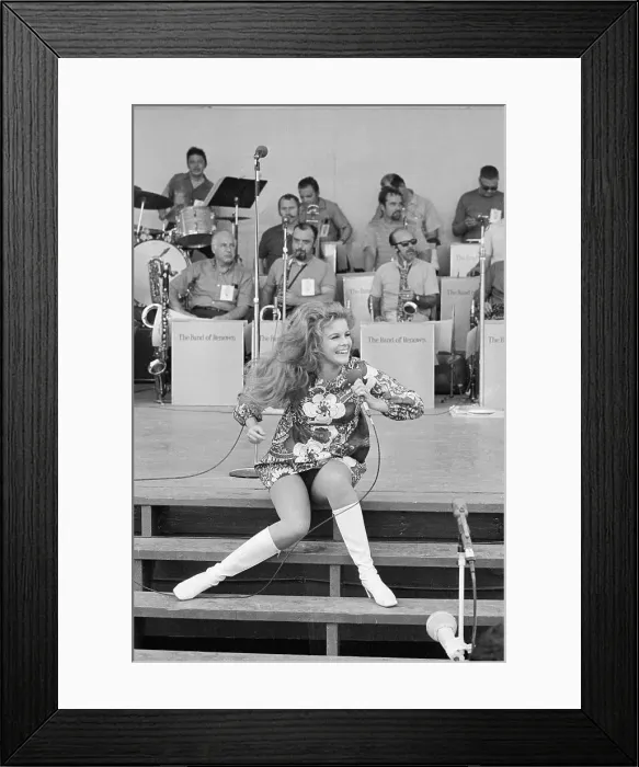 Framed Print : Ann-Margret Singing Framed Print : Ann-Margret Singing
