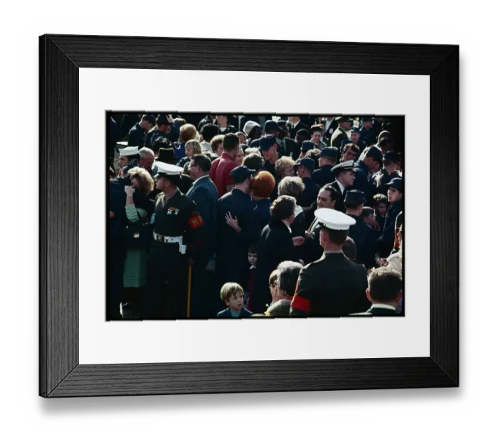 Framed Print : LLoyd Bucher Being Welcomed Home by His Wife Framed Print : LLoyd Bucher Being Welcomed Home by His Wife