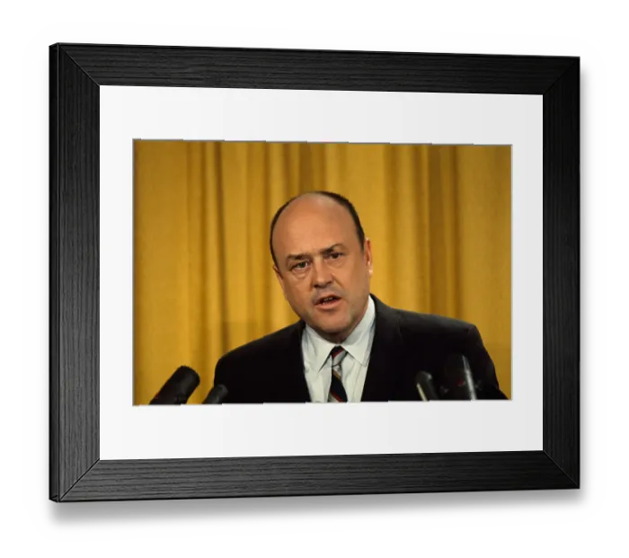 Framed Print : Portrait of Melvin Laird Framed Print : Portrait of Melvin Laird