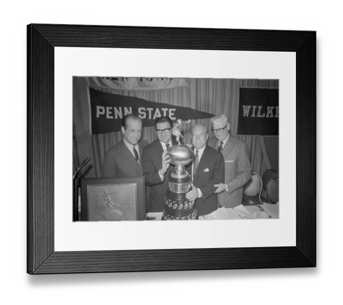 Framed Print : Lambert Trophy to Penn State