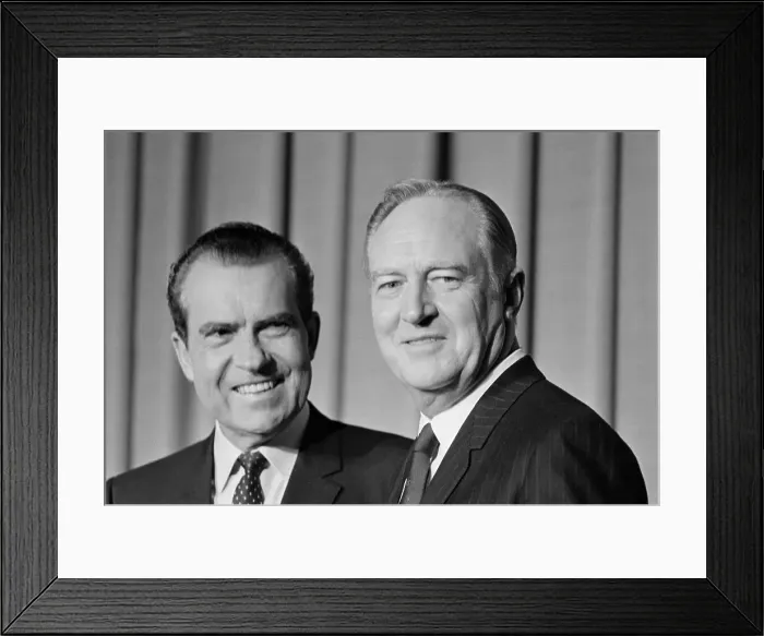 Framed Print : Portrait of William P. Rogers