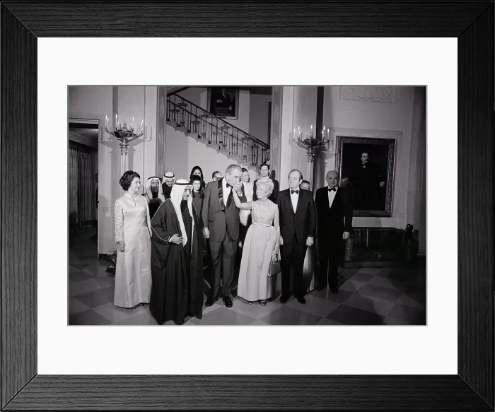 Framed Print : Group Portrait With President Johnson and Vice President Humphrey Framed Print : Group Portrait With President Johnson and Vice President Humphrey