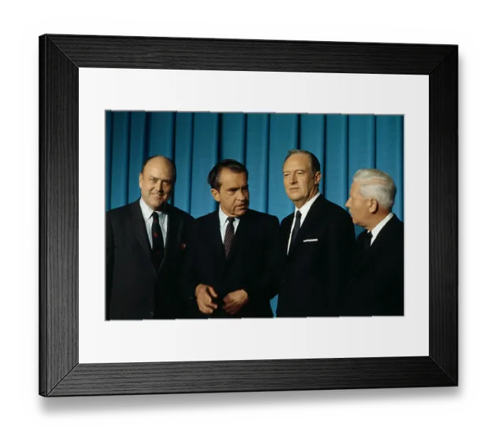 Framed Print : Richard Nixon and His All Republican Cabinet Framed Print : Richard Nixon and His All Republican Cabinet