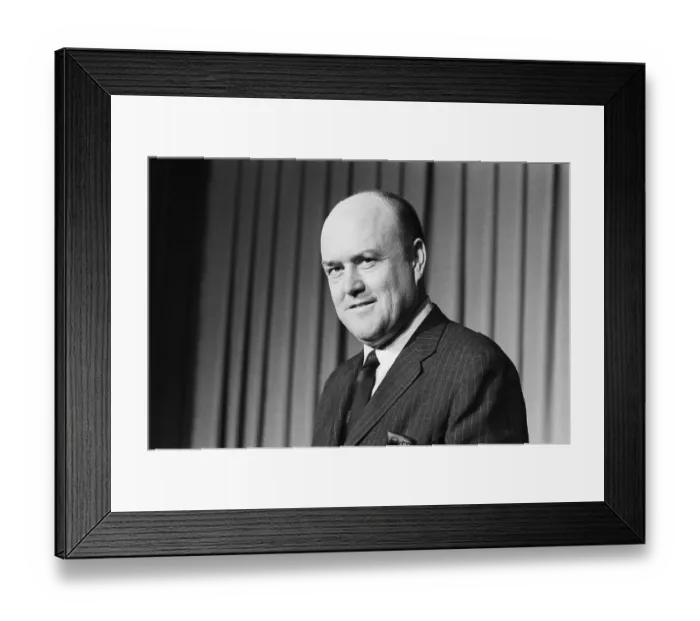 Framed Print : Portrait of Melvin R. Laird Framed Print : Portrait of Melvin R. Laird